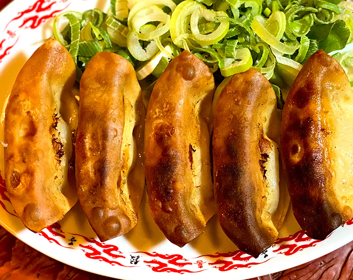 ネギだくクリスピー廣島餃子