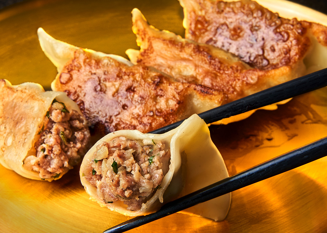 黒毛和牛100％ あらびき和牛餃子