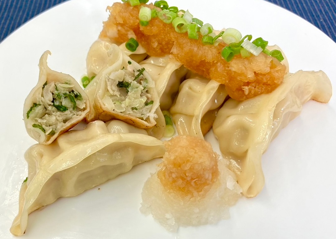 大葉香るおろしポン酢餃子