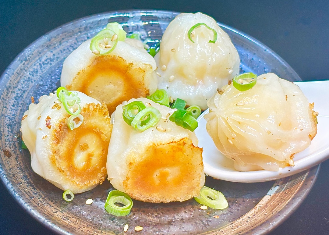 プリプリ海老 薄皮焼き小籠包