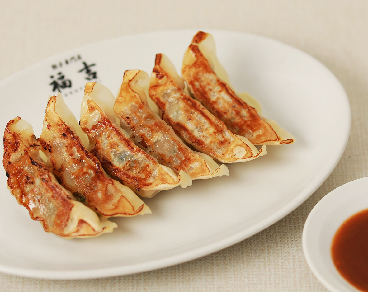 味噌だれで食べる 京都九条ねぎの餃子