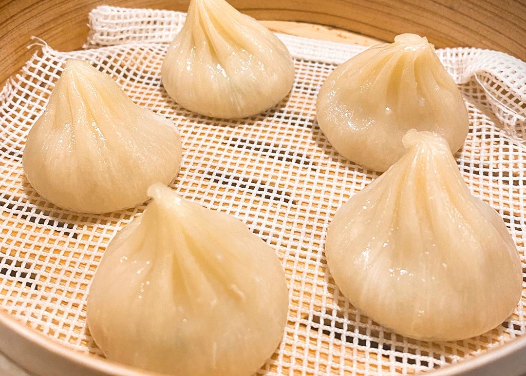 アワビ出汁の京風小籠包