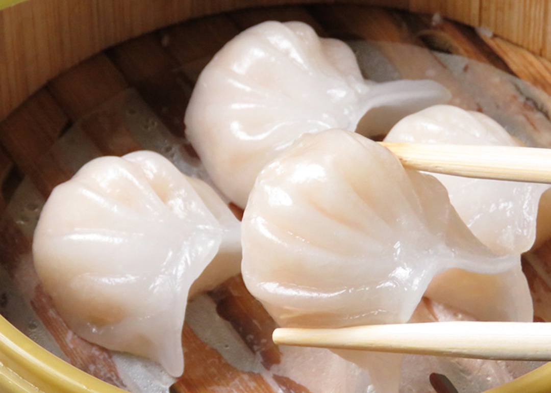 プリプリエビ蒸し餃子