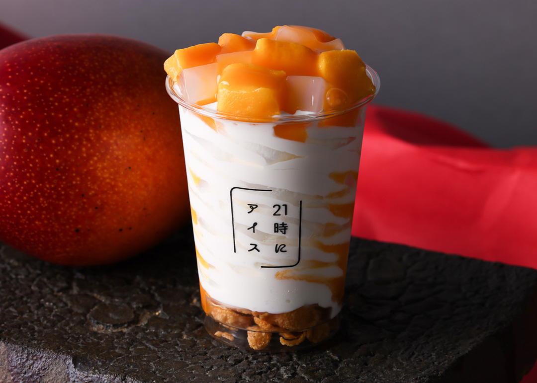 マンゴーとナタデココ